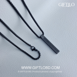 Ayat Al-Kursi Pendant Locket – Black Edition