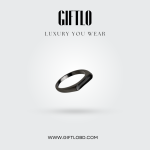 Eclipse Ring – Matte Black Edition | Giftlo Exclusive