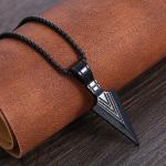 Arrowhead Pendent with Chain – Black Edition