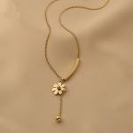 Premium Stainless Steel Daisy Necklace