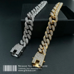 Diamond Cut Cuban Wristband – Silver Edition | Giftlo Exclusive