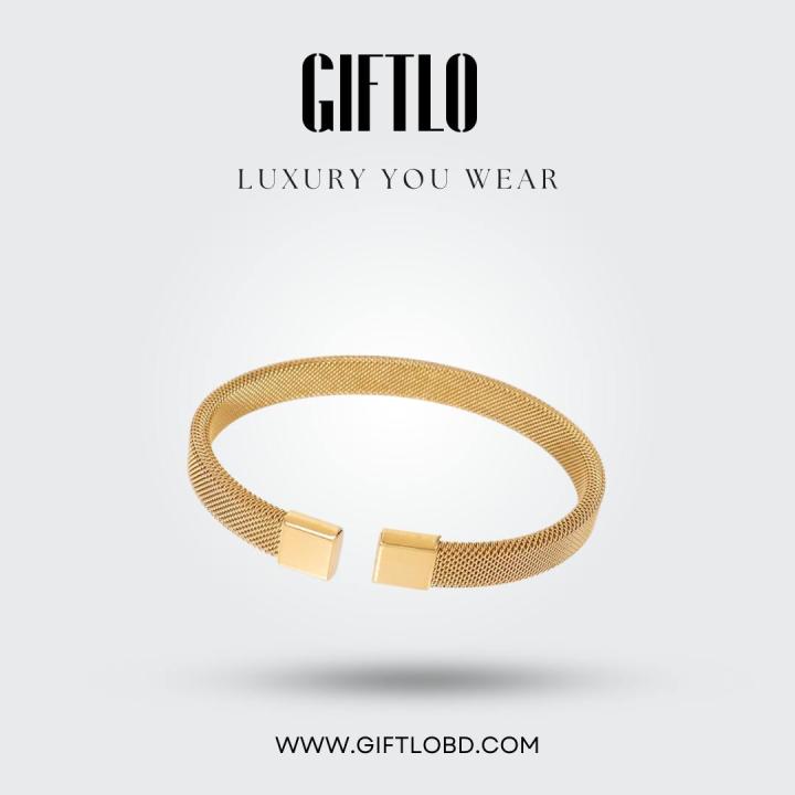 Cuban Wristband – Gold Vintage Edition | Giftlo Exclusive