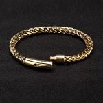 Locomotive Chain Bracelet – Gold Edition | Giftlo Exclusive