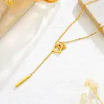 Fadeless Titanium Long Chain Necklace