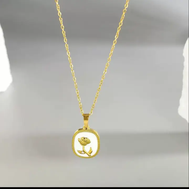 Gold-Plated Vintage Pendant