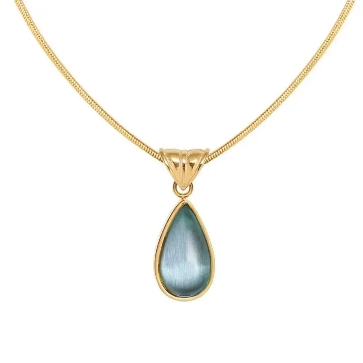 Luxury Green Pendant Necklace