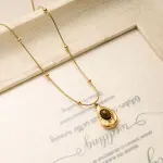 Tiger’s Eye Waterdrop Necklace
